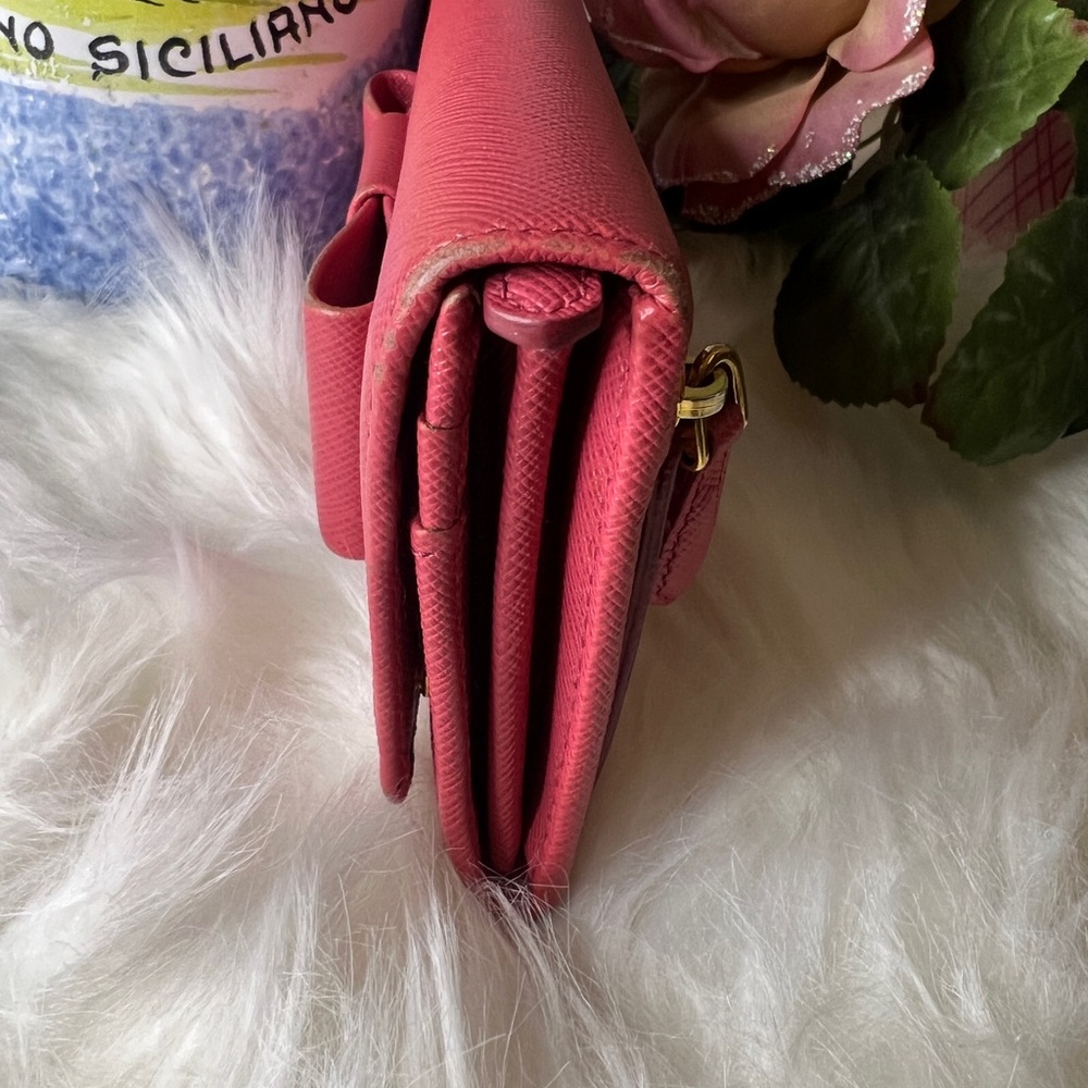 Prada Saffiano Leather Wallet - Picture 8 of 16